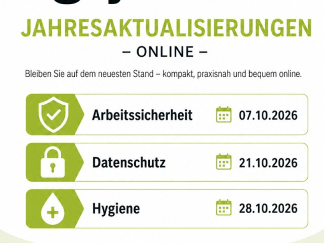 Jahresaktualisierungen 2026